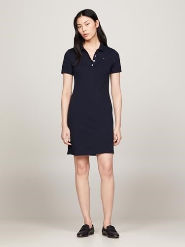 Tommy Hilfiger 1985 Slim Pike Polo Dress Ss Polo Dresses Kadın