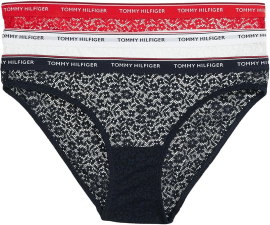 Tommy Hilfiger 3 PACK BIKINI LACE (EXT SIZES) Kadın İç Çamaşırı Kadın