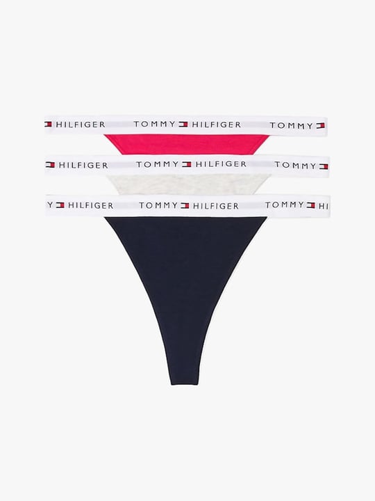 Tommy Hilfiger 3 PACK TANGA THONG Kadın İç Çamaşırı Kadın