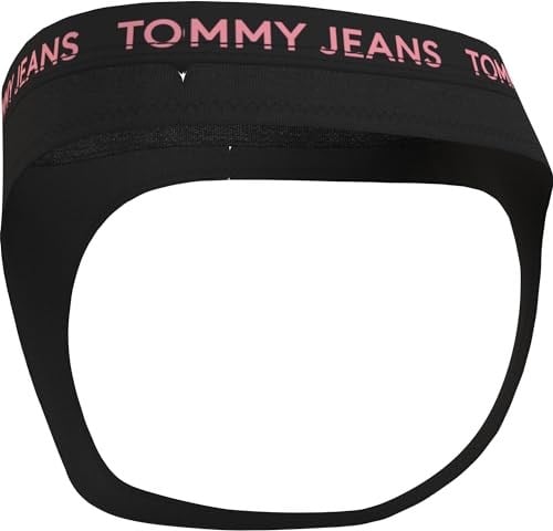 Tommy Hilfiger 3Lü Paket High Rise Thong Kadın Iç Giyim, Mor, Xs