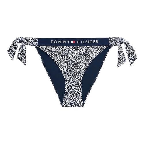 Tommy Hilfiger CHEEKY SIDE TIE BIKINI PRINT Mayo Kadın