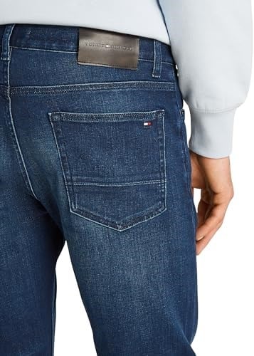 Tommy Hilfiger CORE BLEECKER DEEP BLUE Jeans Erkek