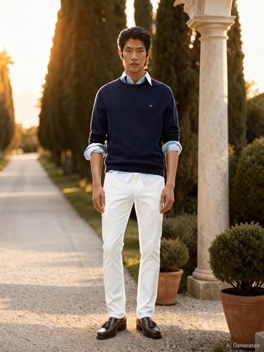 Tommy Hilfiger CORE ESSENTIAL COTTON CREW NECK Sweater Erkek
