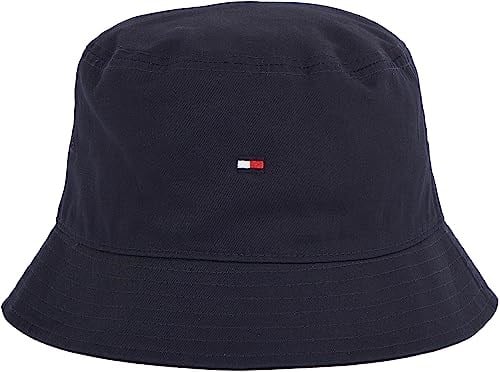Tommy Hilfiger Erkek BAYRAĞI KOVA ŞAPKA BAYRAK KOVA ŞAPKA, Çöl Gökyüzü, Tek Beden