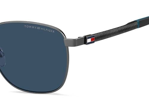 Tommy Hilfiger Erkek Güneş Gözlüğü, TH 2138/S, Koyu Gri