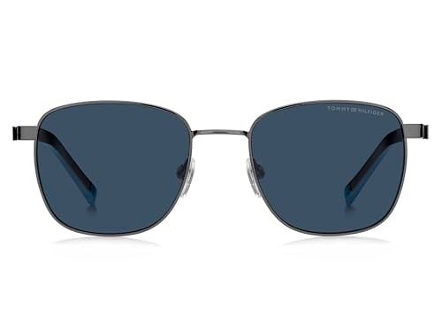 Tommy Hilfiger Erkek Güneş Gözlüğü, TH 2138/S, Koyu Gri