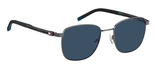 Tommy Hilfiger Erkek Güneş Gözlüğü, TH 2138/S, Koyu Gri