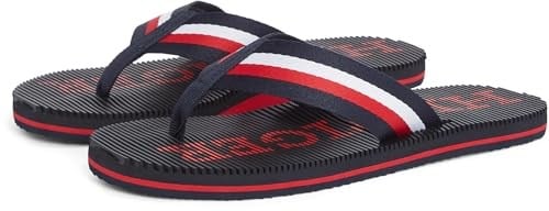 Tommy Hilfiger Erkek Masaj Hilfiger Beach Sandal Fm0fm05443 Parmak Arası Terlik