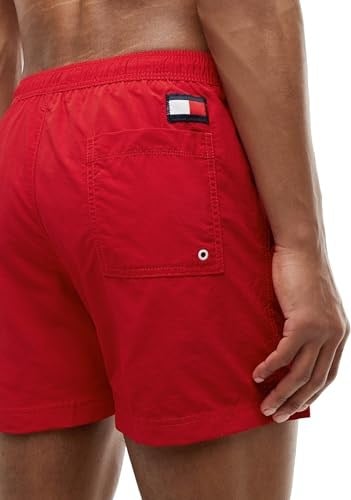 Tommy Hilfiger Erkek Orta İpli Yüzme Şortu