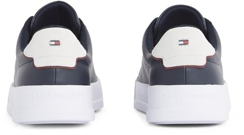 Tommy Hilfiger Erkek Th Court Lth Detail Ess Spor Ayakkabı