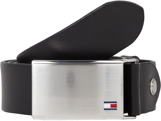 Tommy Hilfiger Erkek TH PLAQUE BELT 3.5 ADJ Kemer