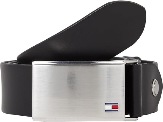 Tommy Hilfiger Erkek TH PLAQUE BELT 3.5 ADJ Kemer