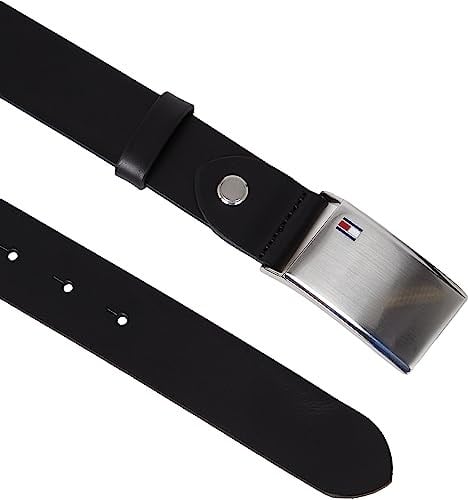 Tommy Hilfiger Erkek TH PLAQUE BELT 3.5 ADJ Kemer