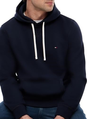 Tommy Hilfiger ESSENTIAL FLEECE HOODY Sweatshirt Erkek - Bedenler: 3XL, XS, S, M, L, XL, XXL