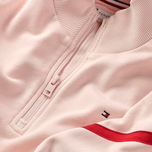 Tommy Hilfiger Global Stripe Half Zip Sweatshirt Kız çocuk