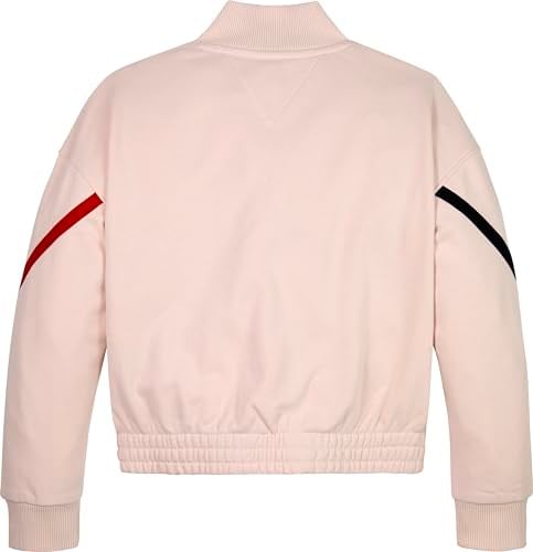 Tommy Hilfiger Global Stripe Half Zip Sweatshirt Kız çocuk