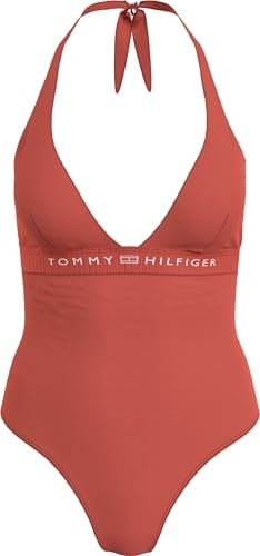 Tommy Hilfiger Halter One Piece Rp (Ext Sizes) Mayo Kadın