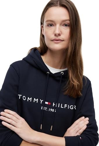 Tommy Hilfiger Heritage Hilfiger Hoodie Ls Kapüşonlu sweatshirt Kadın