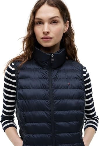 Tommy Hilfiger LW PADDED GLOBAL STRIPE VEST Yelek Kadın