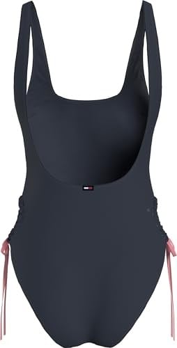 Tommy Hilfiger One Piece Side Tie (Ext Sizes) Mayo Kadın