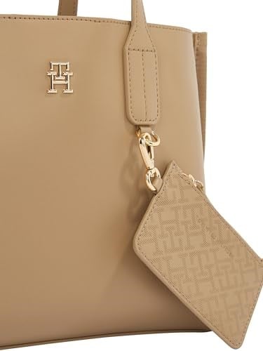 Tommy Hilfiger Th Distinct Mini Tote Aw0aw17192 Bez Kadın