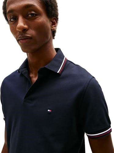 Tommy Hilfiger TIPPED SLIM FIT POLO Polo Tişört Erkek