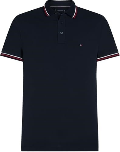 Tommy Hilfiger TIPPED SLIM FIT POLO Polo Tişört Erkek
