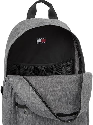 Tommy Hilfiger TJM ESS DAILY SEASONAL BACKPACK Erkek Sırt Çantası, Gri, Tek Beden
