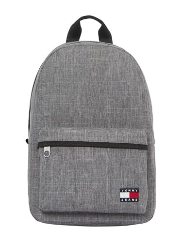 Tommy Hilfiger TJM ESS DAILY SEASONAL BACKPACK Erkek Sırt Çantası, Gri, Tek Beden