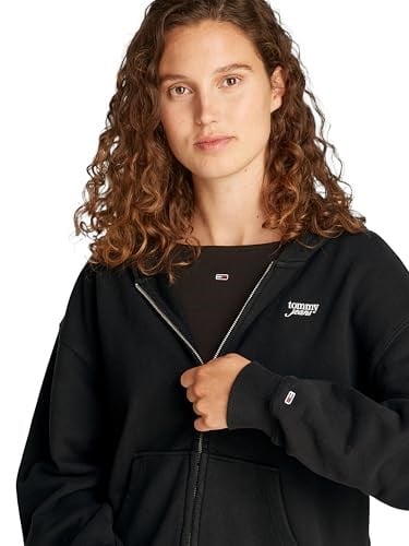 Tommy Hilfiger TJW BXY SCRIPT LOGO ZIP THRU Sweatshirt Kadın