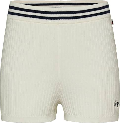 Tommy Hilfiger Tjw Script Knit Tipping Short Şort Kadın