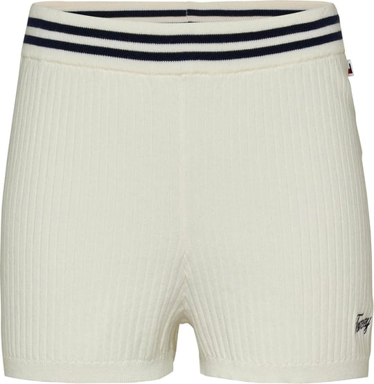 Tommy Hilfiger Tjw Script Knit Tipping Short Şort Kadın
