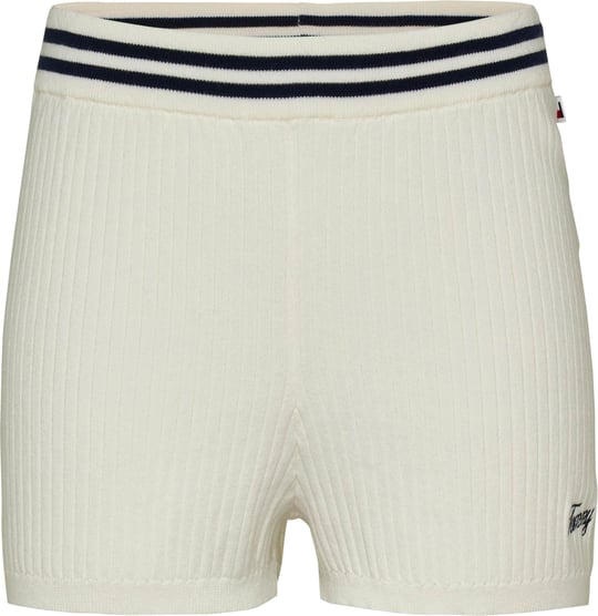 Tommy Hilfiger Tjw Script Knit Tipping Short Şort Kadın