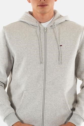Tommy Jeans Erkek kapüşonlu sweatshirt, fermuarlı, bayrak, fermuarlı, Thru kapüşonlu
