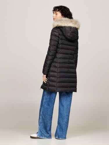 Tommy Jeans Kadın TJW ESSENTIAL HOODED DOWN COAT Dış Giyim DW0DW18864