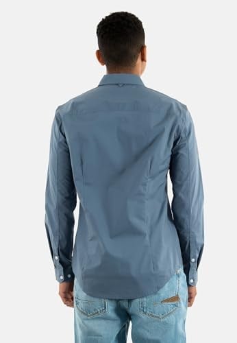 Tommy Jeans TJM ORIGINAL STRETCH SHIRT Uzun kollu gömlekler/dokuma üstler Erkek