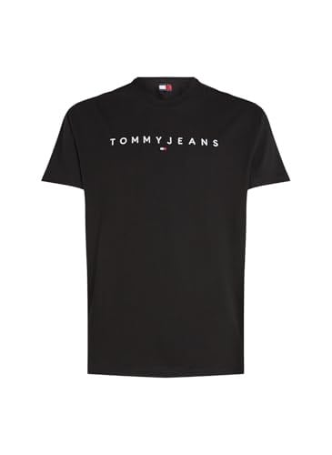 Tommy Jeans TJM REG LINEAR LOGO TEE EXT Tişört Erkek
