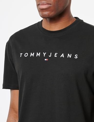 Tommy Jeans TJM REG LINEAR LOGO TEE EXT Tişört Erkek