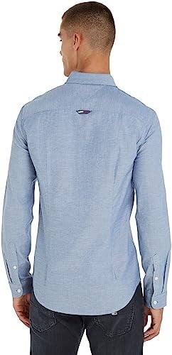 Tommy Jeans TJM SLIM STRETCH OXFORD SHIRT Gömlek Erkek