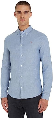 Tommy Jeans TJM SLIM STRETCH OXFORD SHIRT Gömlek Erkek