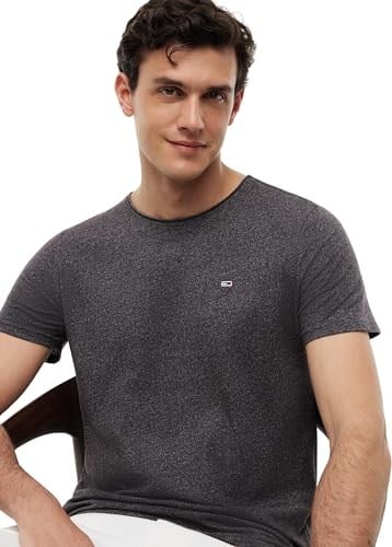 Tommy Jeans TJM XSLIM JASPE C NECK EXT Tişört Erkek