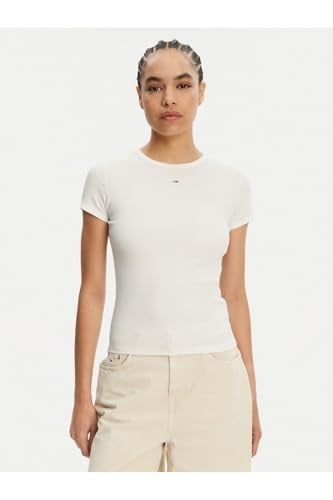 Tommy Jeans TJW 2PACK SLIM ESSENTIAL RIB SS Tişört Kadın