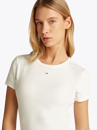 Tommy Jeans TJW 2PACK SLIM ESSENTIAL RIB SS Tişört Kadın