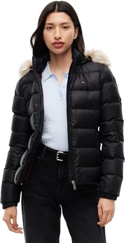 Tommy Jeans TJW BASIC HOODED DOWN JACKET EXT Ceket Kadın