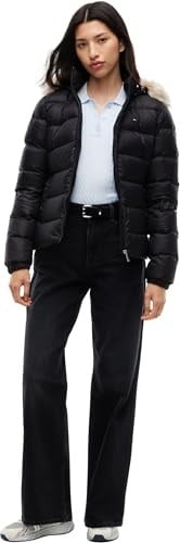 Tommy Jeans TJW BASIC HOODED DOWN JACKET EXT Ceket Kadın