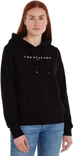 Tommy Jeans Tjw Reg Linear Hoodie Sweatshirt Kadın