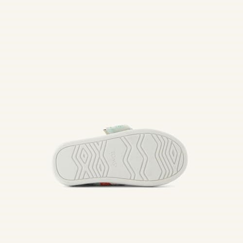 TOMS Kadın Espadril 10022107 Toms Alpargata Classic Sketchbook Print Marshmallow White, 28.5 EU, numeric_28_point_5