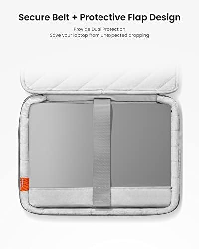 tomtoc 360° çanta kılıfı için 15 inç Yeni MacBook Air M3/A3114 M2/A2941 2024-2023, 15 inç Microsoft Surface Laptop 6/5/4, Su İtici Laptop Çantası Laptop Kılıfı