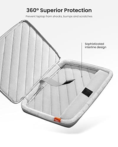 tomtoc 360° çanta kılıfı için 15 inç Yeni MacBook Air M3/A3114 M2/A2941 2024-2023, 15 inç Microsoft Surface Laptop 6/5/4, Su İtici Laptop Çantası Laptop Kılıfı