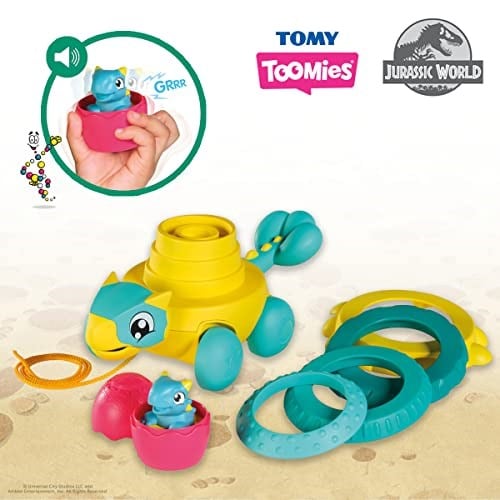 TOMY Jurassic World Diz ve Çek Anki